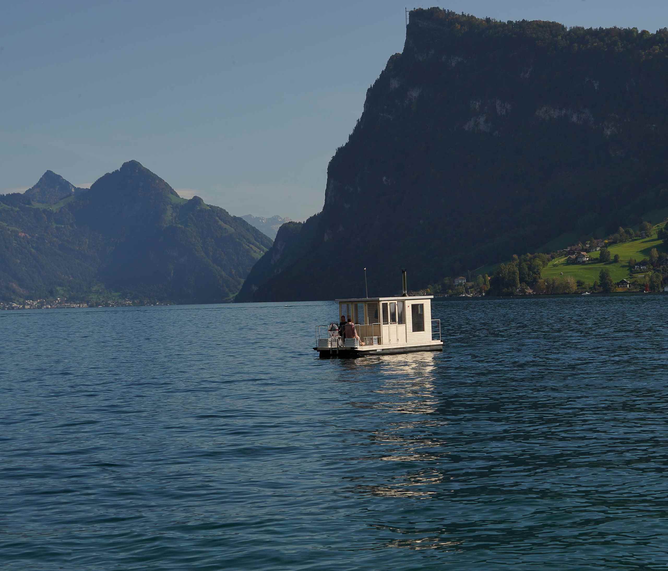Saunaboot Breakfast - das Sauna Frühstücks Erlebnis in Luzern mitten auf dem Vierwaldstättersee